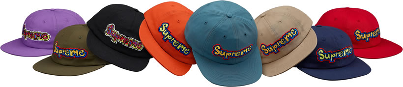 Supreme シュプリーム 6パネルキャップ SS18H26 Gonz Logo 6-Panel