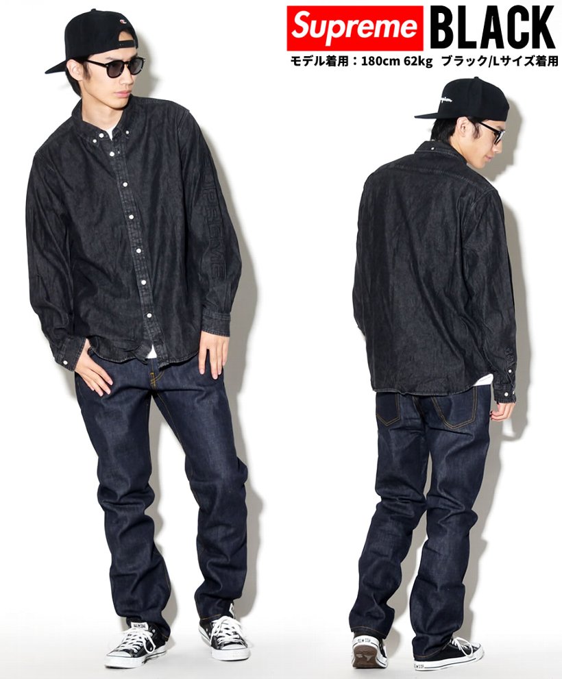 Supreme シュプリーム デニムシャツ SS18 Denim Shirt