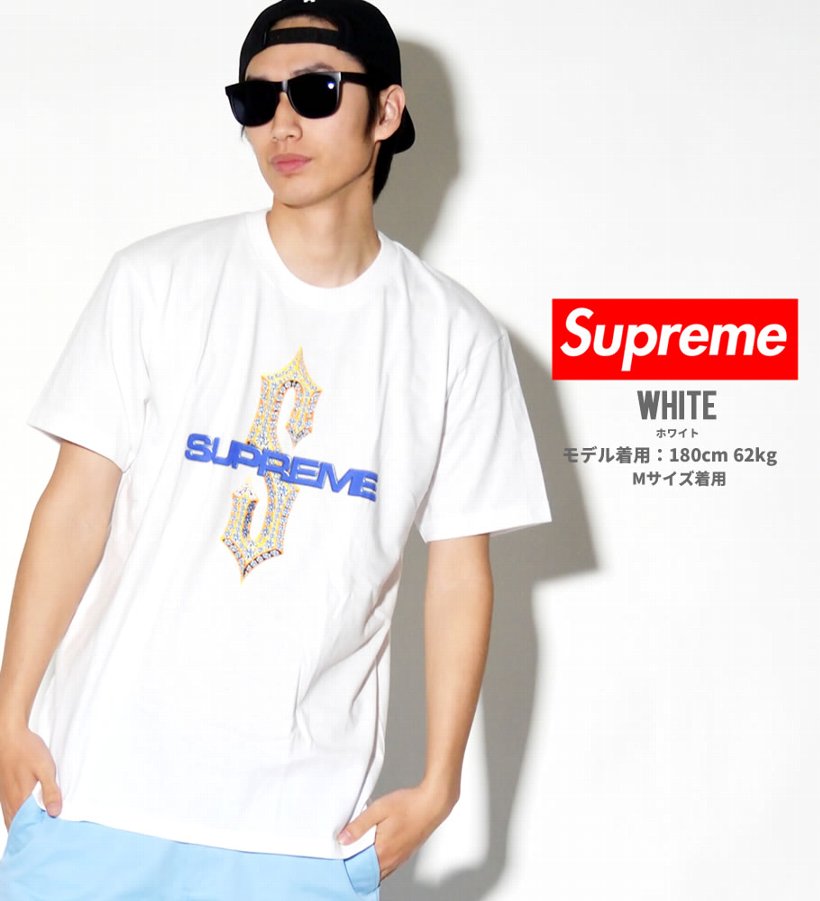 Supreme シュプリーム Tシャツ 半袖 SS18T32 Diamonds Tee