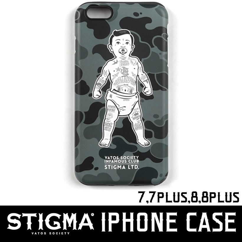 STIGMA スティグマ iPhoneXケース スマホケース シリコン ハードケース キャラクター プリント 韓国 ブランド