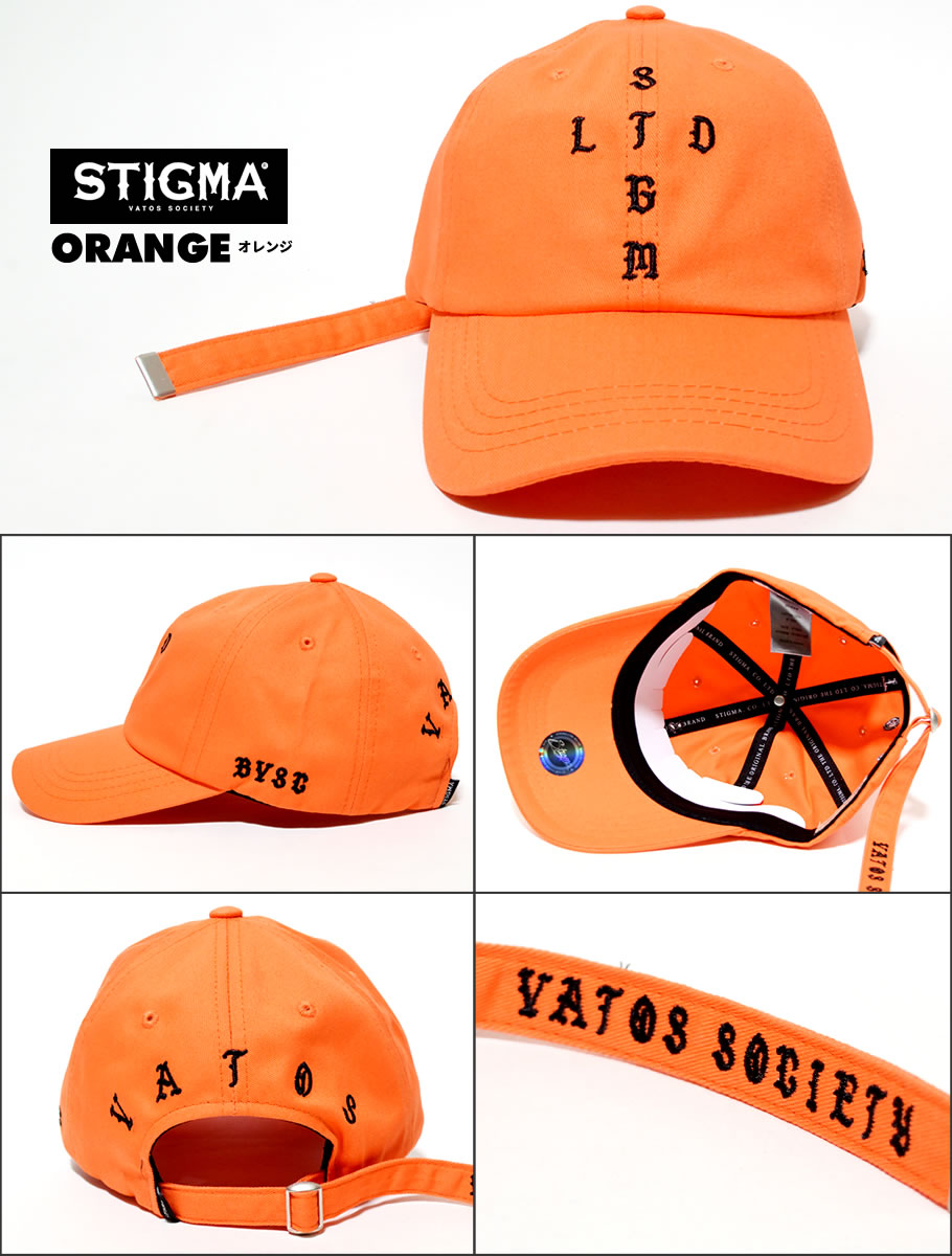 STIGMA スティグマ カーブキャップ 6パネル メンズ レディース ストリート系 hiphop ヒップホップ 韓国 ファッション ブランド