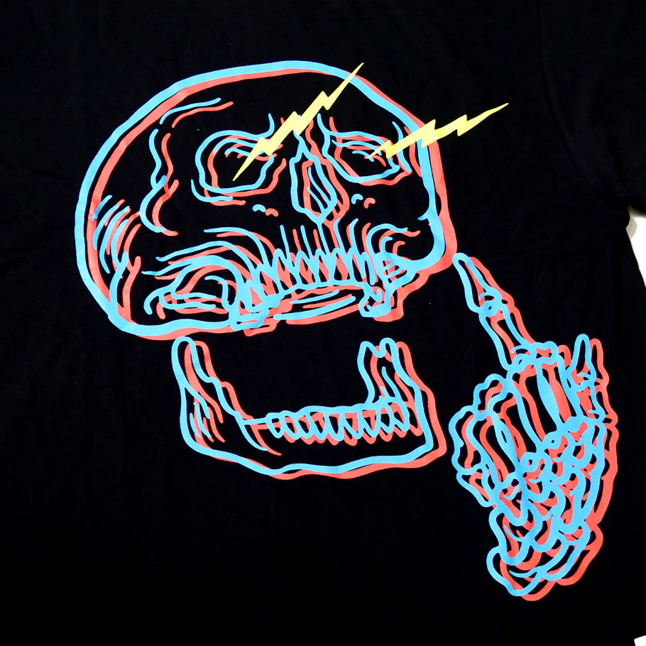 STIGMA スティグマ Tシャツ メンズ 半袖 夏 スカル ドクロ 骸骨 ストリート系 hiphop ヒップホップ 韓国 ファッション ブランド 海外 ロゴ プリント
