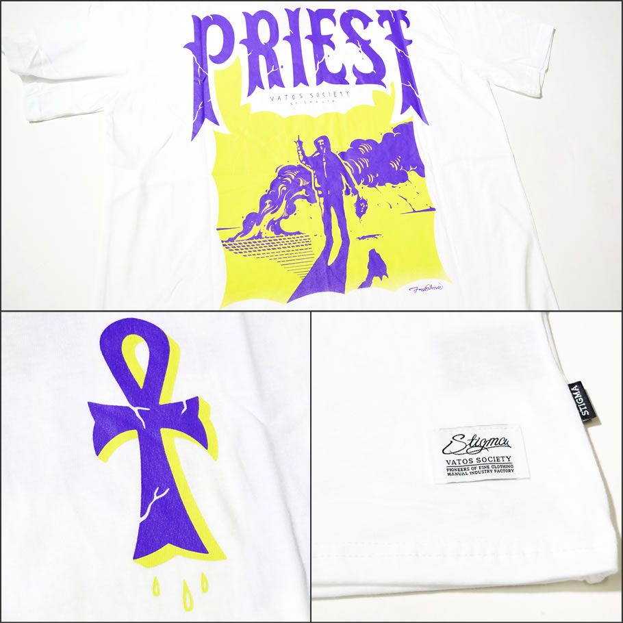 STIGMA スティグマ Tシャツ メンズ 半袖 夏 ストリート系 hiphop ヒップホップ 韓国 ファッション ブランド 海外 ロゴ プリント
