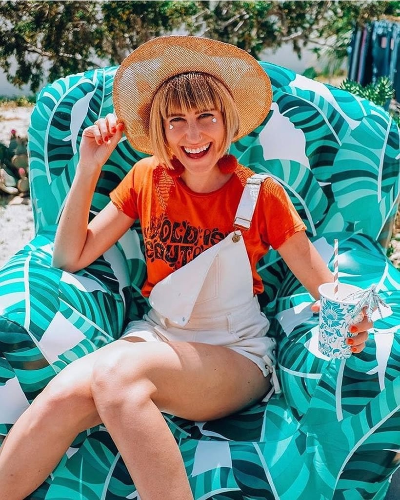 SUNNY LIFE サニーライフ インフレータブルチェア Inflatable Chair Banana Palm
