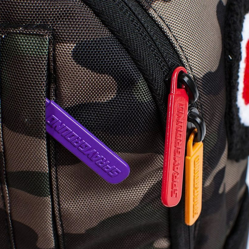 スプレーグラウンド SPRAYGROUND バックパック リュックサック 鞄 CHENILLE RAINBOW SHARK