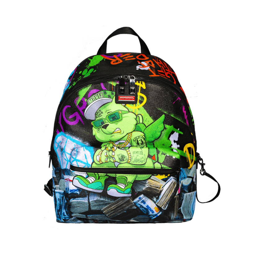 スプレーグラウンド SPRAYGROUND バックパック リュックサック 鞄 MONEY BEAR STACKS