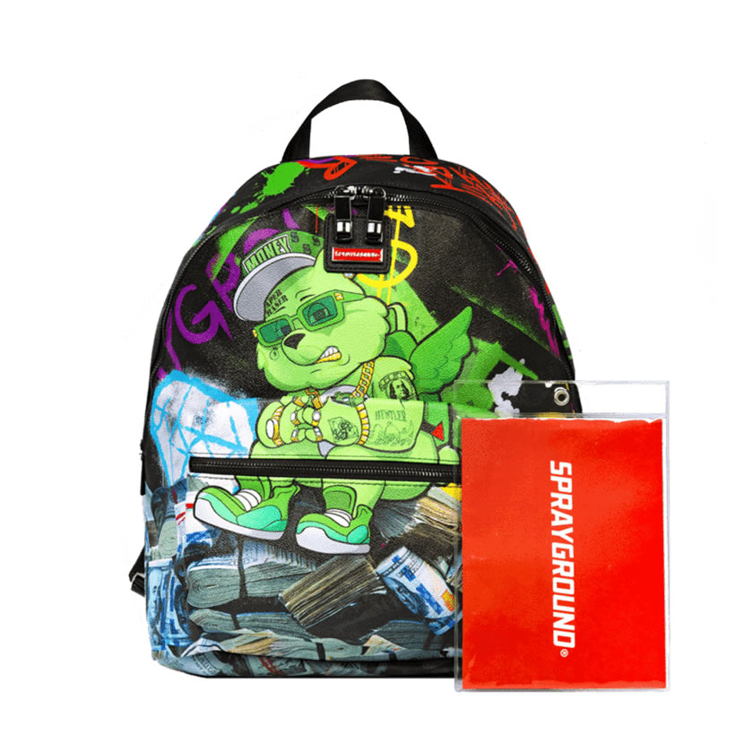 スプレーグラウンド SPRAYGROUND バックパック リュックサック 鞄 MONEY BEAR STACKS