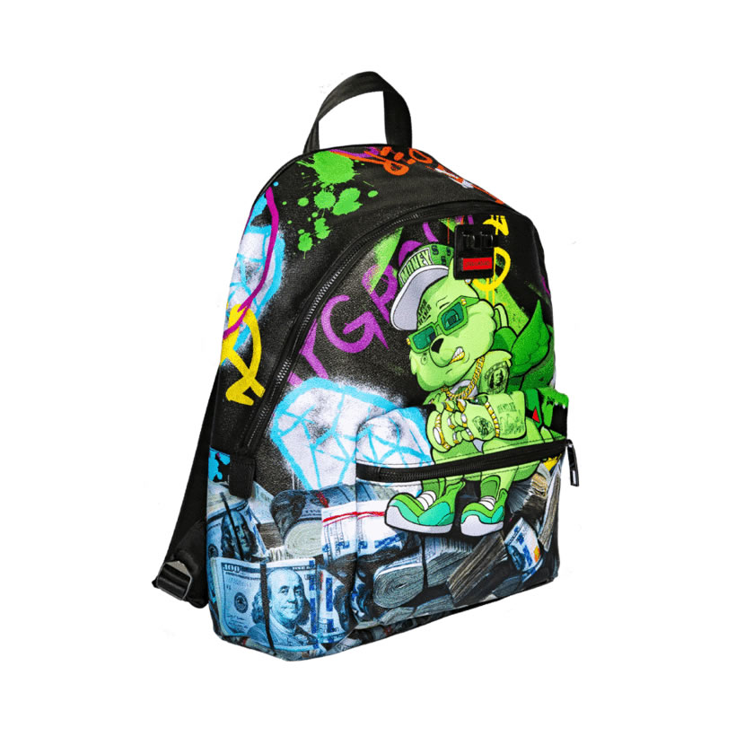 スプレーグラウンド SPRAYGROUND バックパック リュックサック 鞄 MONEY BEAR STACKS