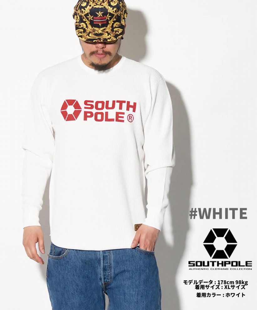 サウスポール SOUTHPOLE Tシャツ メンズ 長袖 サーマルロンT 11711010 大きいサイズ 2017 春夏 新作