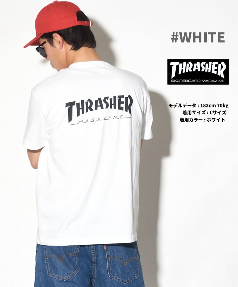THRASHER × Keith Haring スラ ッシャー×キースへリング コラボ Tシャツ メンズ 半袖