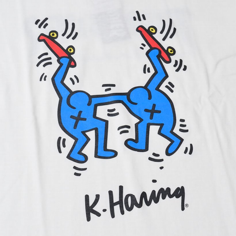 THRASHER × Keith Haring スラ ッシャー×キースへリング コラボ Tシャツ メンズ 半袖