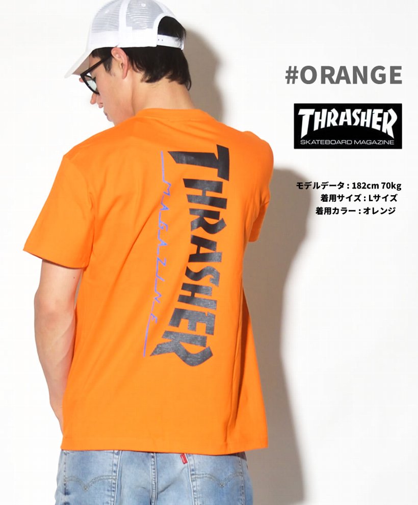 THRASHER × Keith Haring スラッシャー×キースへリング コラボ Tシャツ メンズ 半袖 THKH-ST19