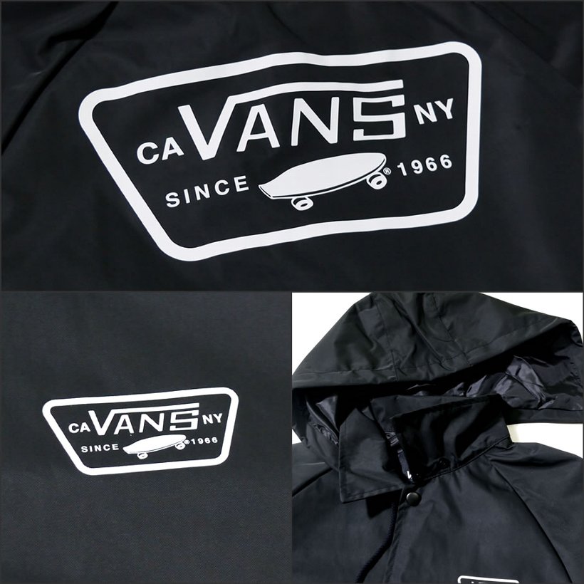 VANS バンズ コーチジャケット VN0A371KBLK 2018秋冬 新作