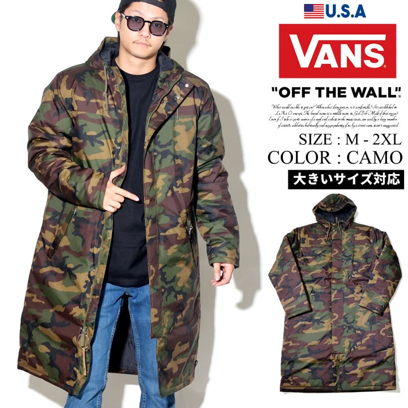VANS バンズ ベンチコート vn0a3hxx 2018秋冬 新作