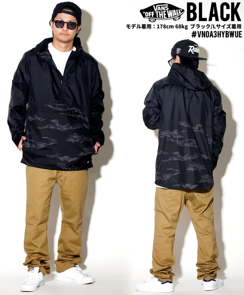 VANS バンズ アノラックパーカー vn0a3hybwue 2018秋冬 新作