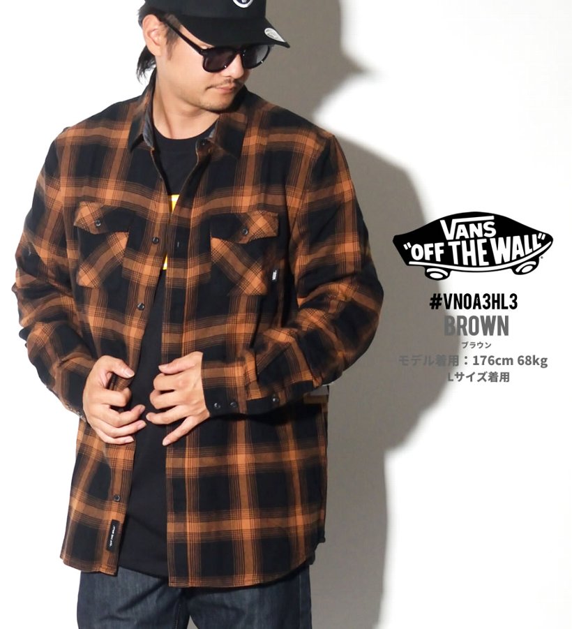 VANS バンズ チェックシャツ VN0A3HL3 2018秋冬 新作