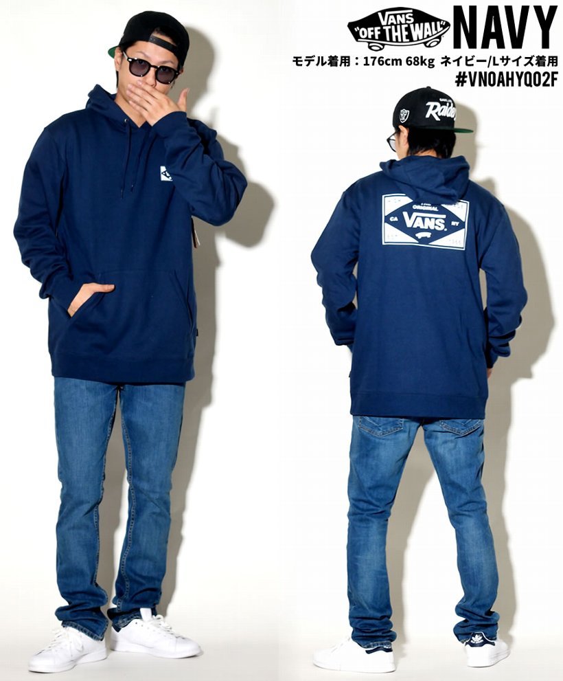 VANS バンズ プルオーバーパーカー vn0a3hyq02f 2018秋冬 新作