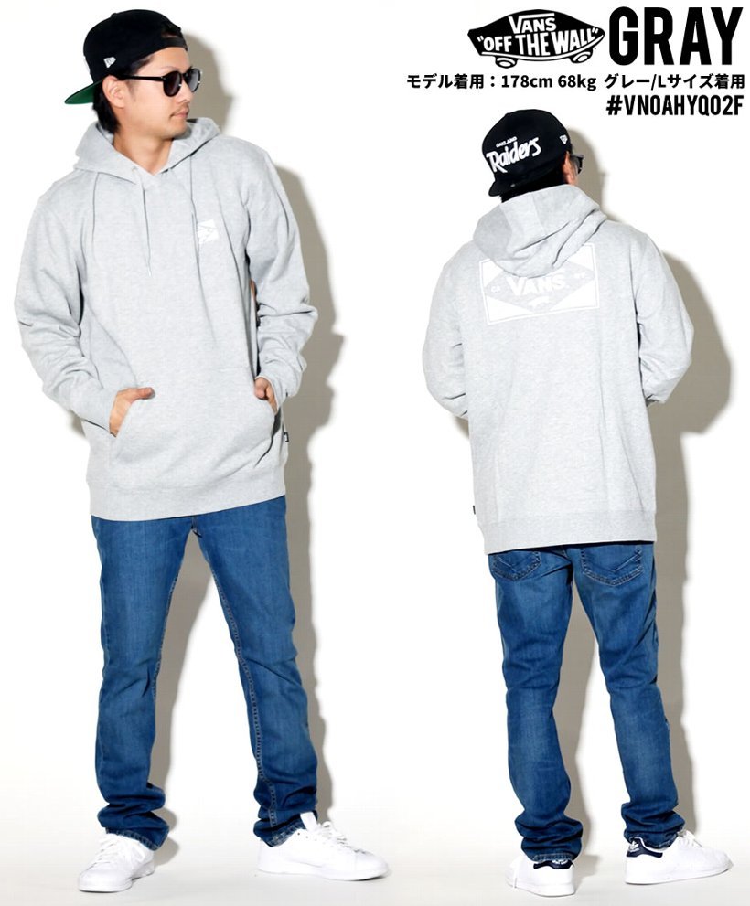 VANS バンズ プルオーバーパーカー vn0a3hyq02f 2018秋冬 新作