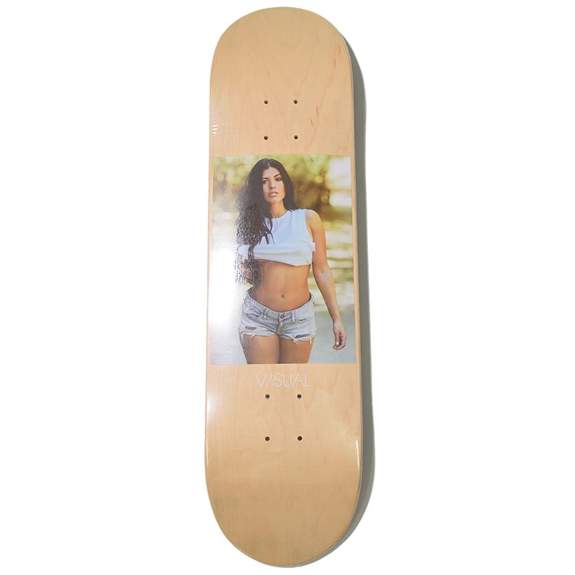スケートボード デッキ スケボー V/SUAL ビジュアル Contra Deck 32インチ(全長81cm) 8インチ(幅20cm)