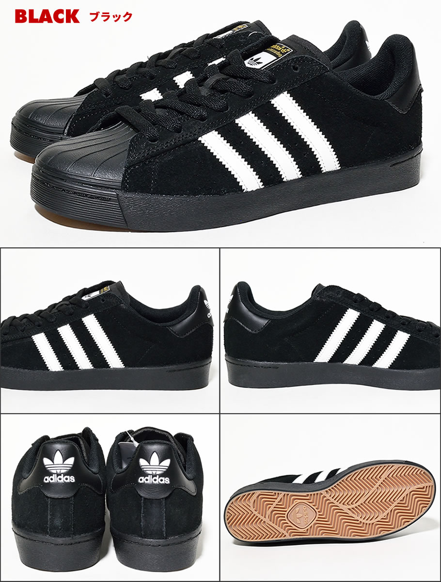 adidas アディダス SUPERSTAR VULC ADV アディダス スーパースター バルク レディースサイズ スニーカー AQ6861 WADFT020
