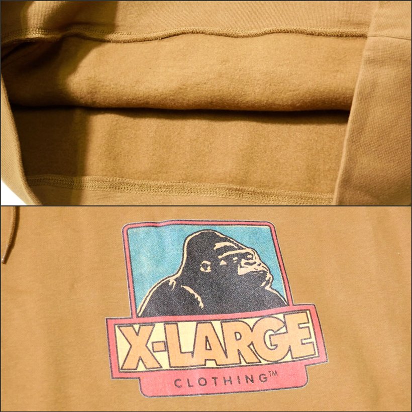 エクストララージ パーカー メンズ XLARGE STRIP OG PULLOVER HOODIE M18C2107