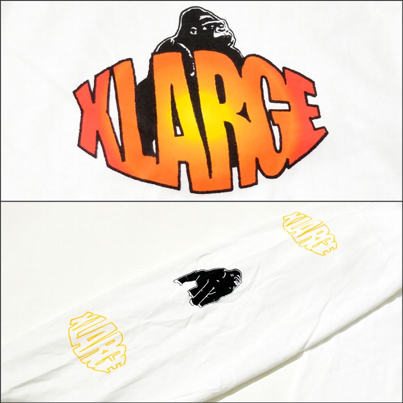 エクストララージ Tシャツ メンズ 長袖 XLARGE GAZE LS TEE M18C1405