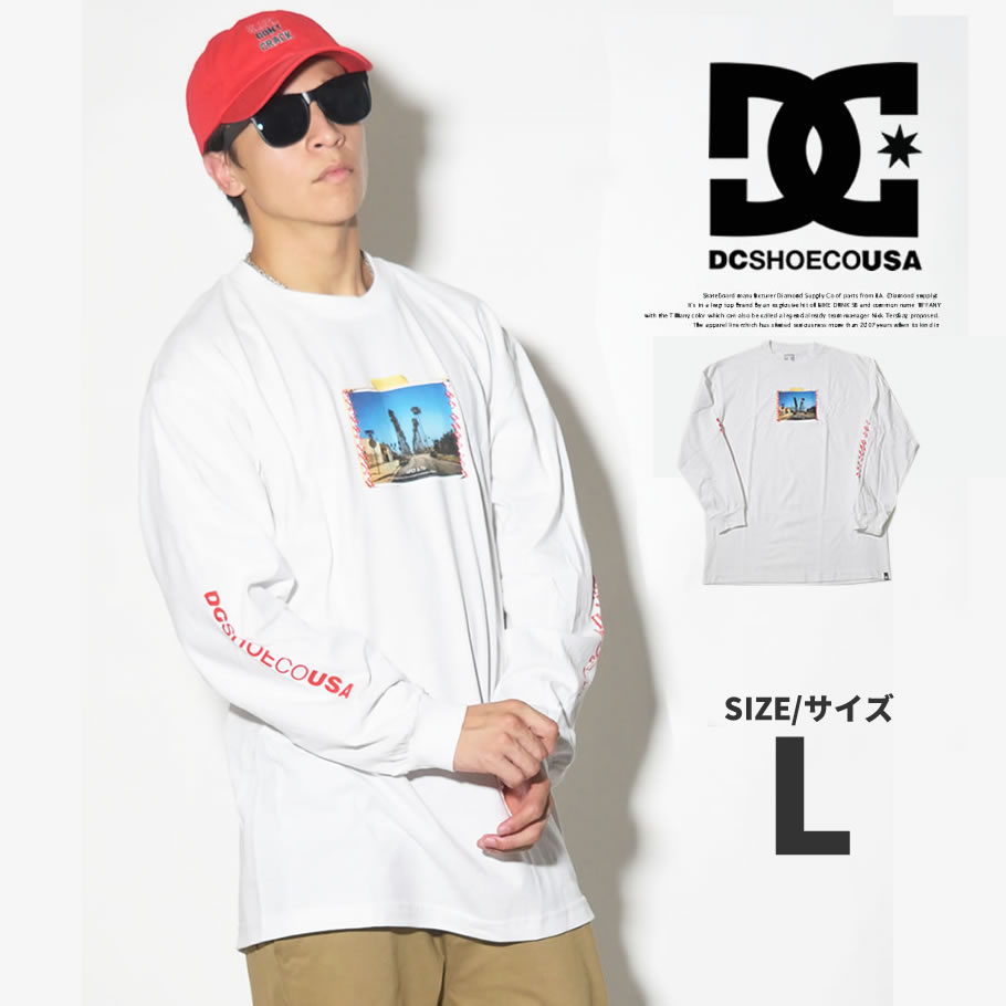 Dc Shoes ディーシーシューズ ロンt 長袖 Tシャツ メンズ フォトプリント ロゴ スケボー スケーター ファッション Adyzt 服 通販 Dctt051