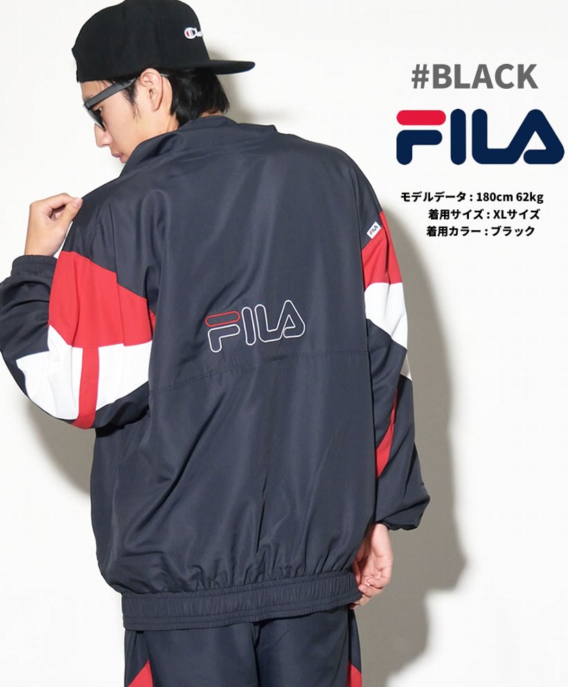 Fila フィラ ウィンドブレーカー ナイロンジャケット メンズ ジャージ B系 Hiphop ヒップホップ ストリート ファッション 通販 Fm9190 Fljt007