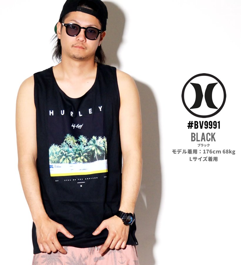 送料無料 ハーレー Hurley Monsoon タンクトップ Solid メンズ 男性用 Tank One Top Only ファッション