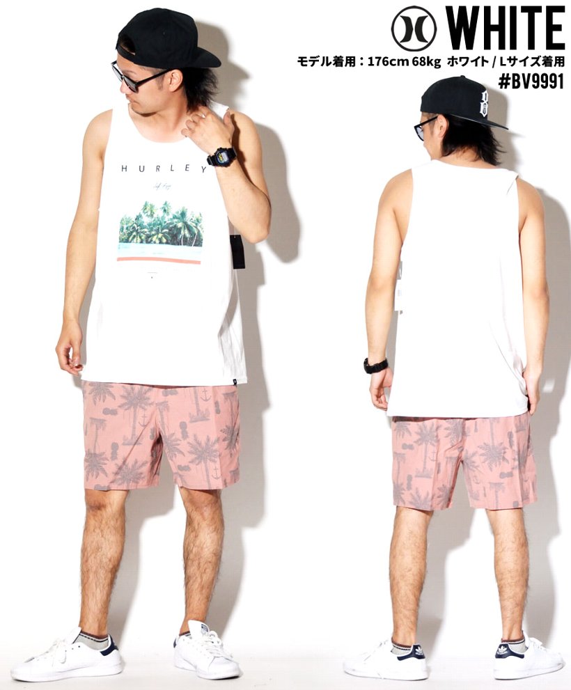 送料無料 ハーレー Hurley Monsoon タンクトップ Solid メンズ 男性用 Tank One Top Only ファッション