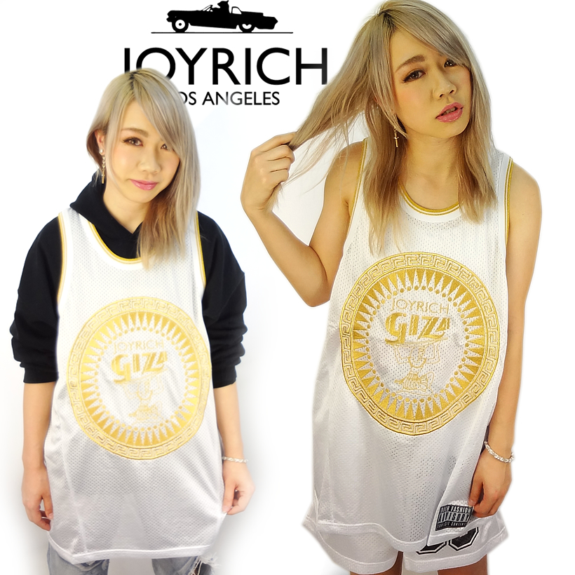 Joyrich Giza ジョイリッチ ギザ メッシュタンクトップ メンズ レディース 半袖 H1401tk Jyt006