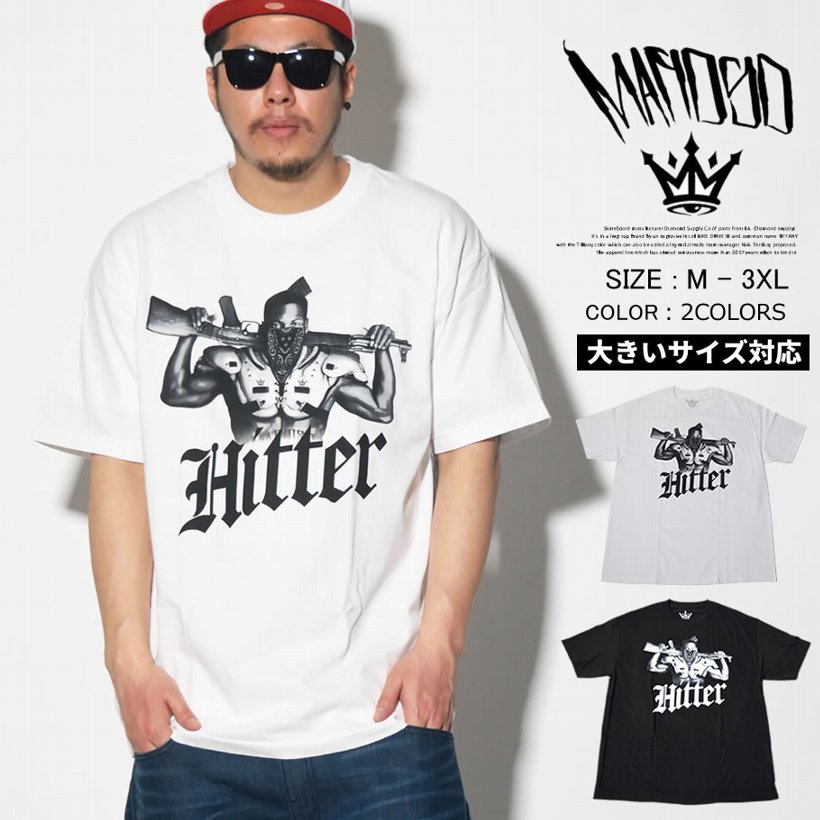 MAFIOSO マフィオソ 半袖tシャツ メンズ HITTER MTMM54015 ローライダー WEST coast 西海岸 B系