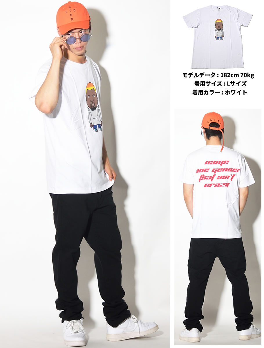 Mister Tee ミスターティー 半袖tシャツ メンズ 大きいサイズ カニエ ウェスト Kanye West Name One