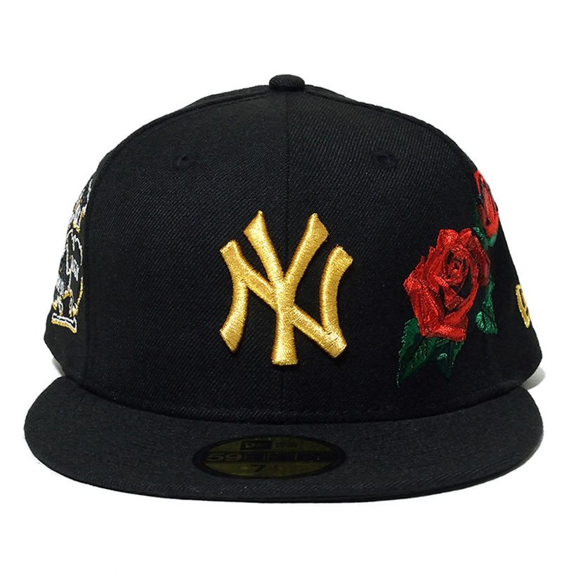 Newera ニューエラ ベースボールキャップ 59fifty スーベニア ニューヨーク ヤンキース Nyロゴ Nwct1321