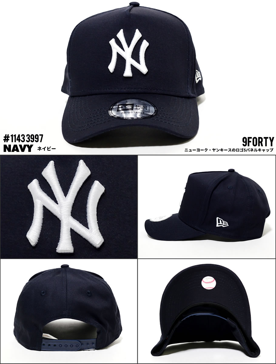 Newera ニューエラ カーブキャップ 9forty D Frame ニューヨーク ヤンキース Nyロゴ Nwct1384