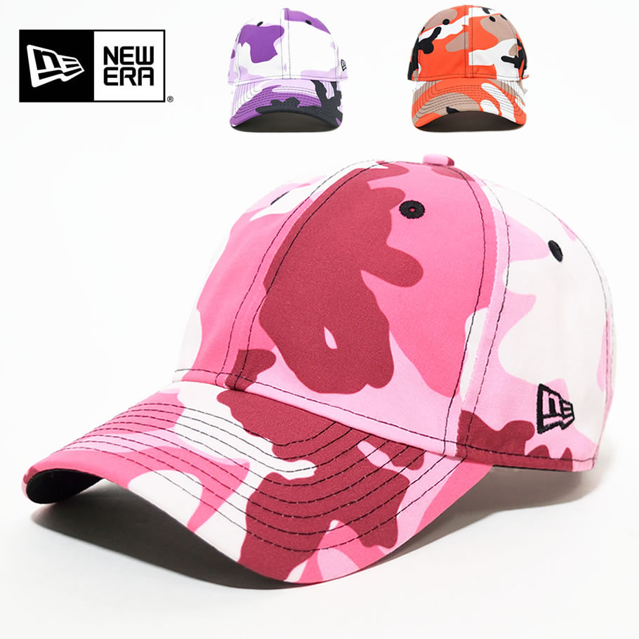 Newera ニューエラ カーブキャップ メンズ レディース 迷彩柄 9twenty クロスストラップ Nwct1402