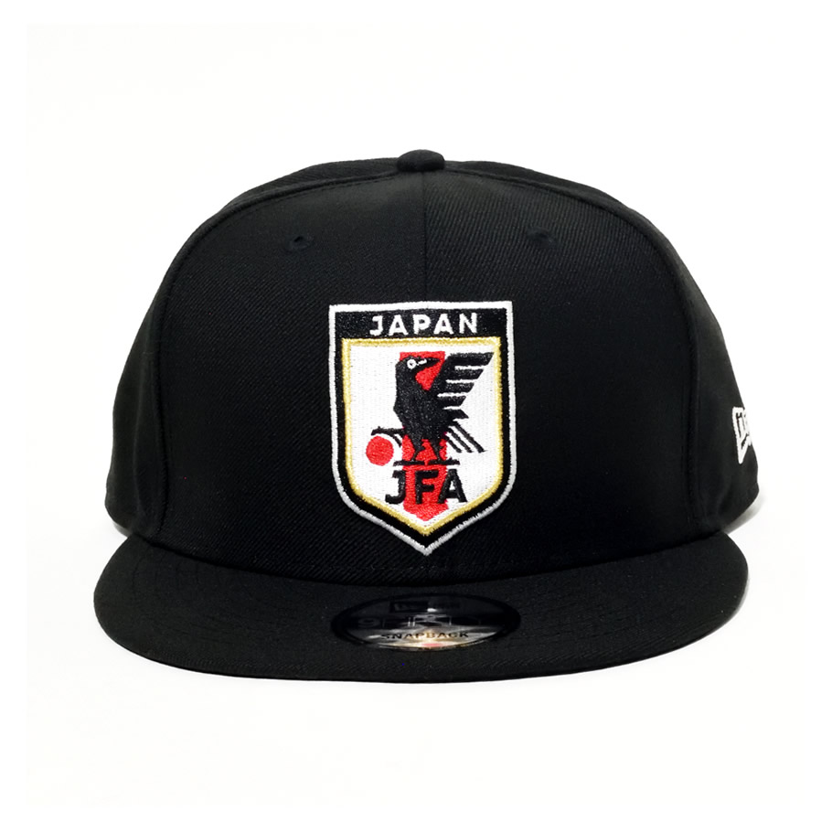 New Era ニューエラ スナップバックキャップ 9fifty サッカー日本代表 Ver ブラック