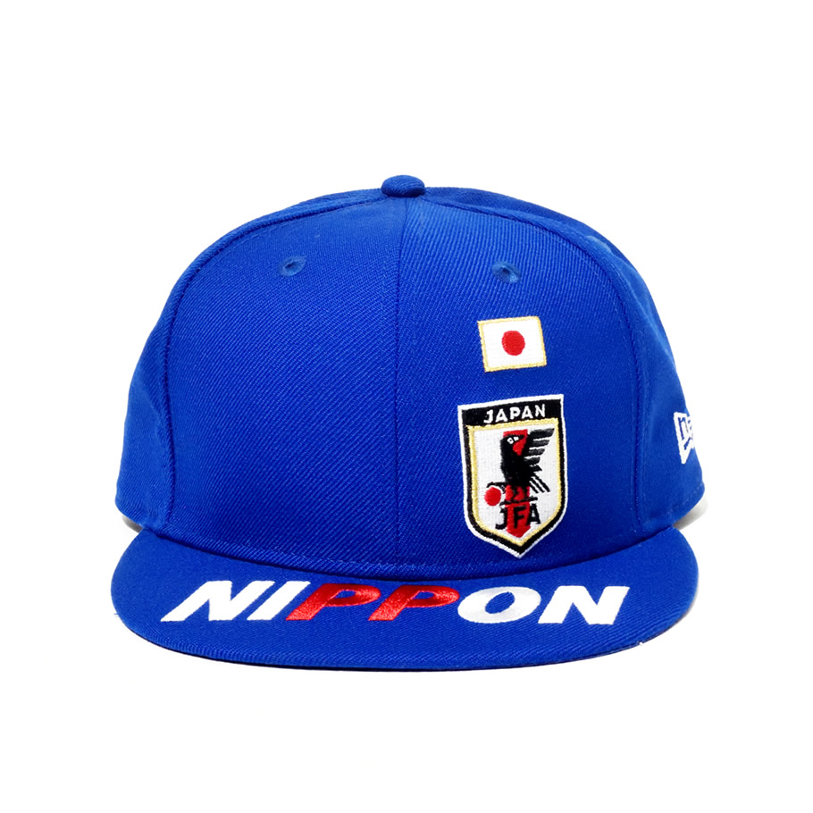 New Era ニューエラ スナップバックキャップ 9fifty サッカー日本代表 Ver ブルー