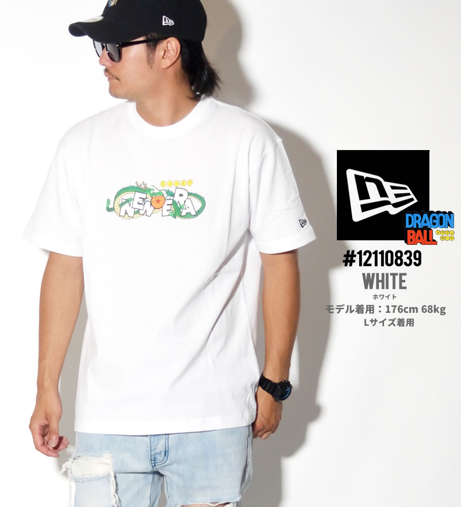 New Era ニューエラ ドラゴンボール コラボ Tシャツ 半袖 神龍 タイトルロゴ ストリート系 ファッション Dragonball 服 通販