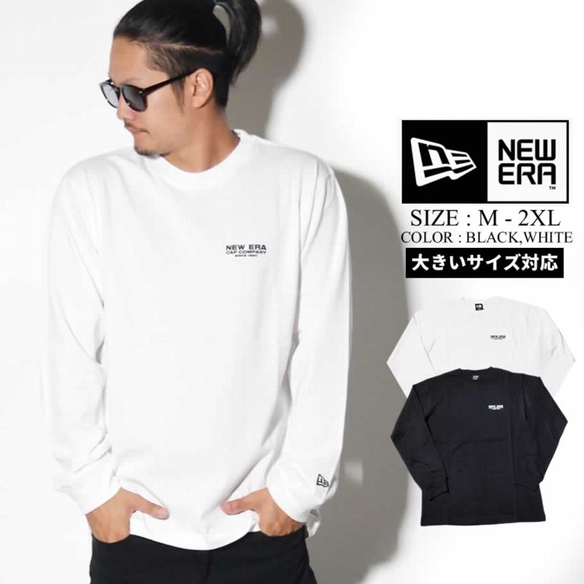 New Era ニューエラ ロンt 長袖 コットン Tシャツ ニューエラ ヒストリー メンズ レディース 服 通販