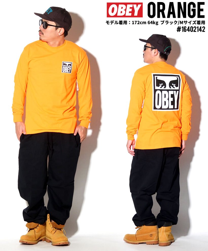 Obey オベイ ロンt 長袖tシャツ メンズ ロゴ ストリート系 ファッション 服 通販