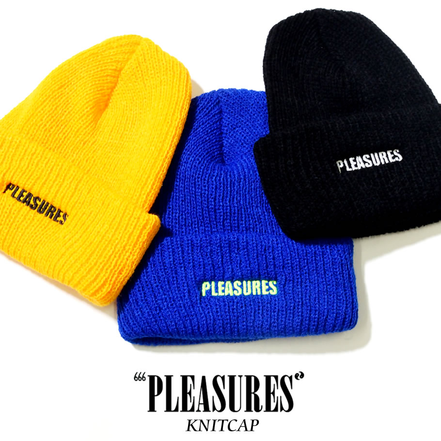 Pleasures プレジャー ニットキャップ ニット帽 メンズ ヒップホップ ストリート系 ファッション 帽子 通販