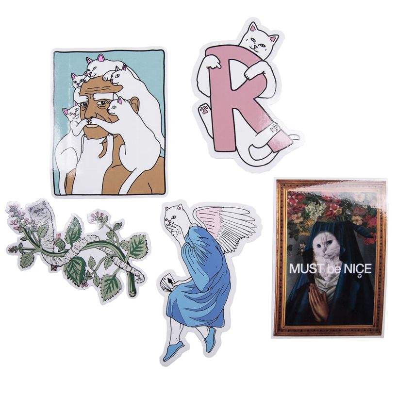 Ripndip リップンディップ 10枚入り ステッカーパック ストリート系 スケーター ファッション 通販 Rdat001