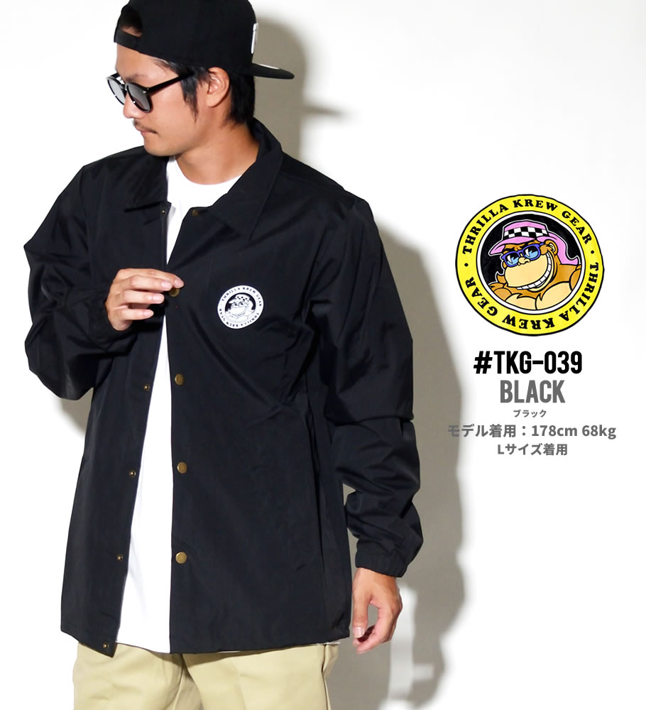 Thrillakrew スリラークルー コーチジャケット メンズ スケーター ストリート系 ファッション 服 通販 Tkj 039 Tkjt001