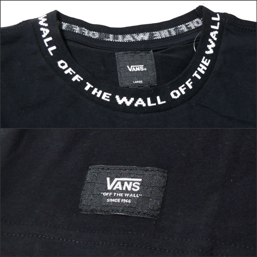 Vans バンズ Tシャツ メンズ 大きいサイズ 半袖 首元 文字 スケボー スケート ストリート系 スケーター ファッション ヴァンズ Vn0a3w19 服 通販