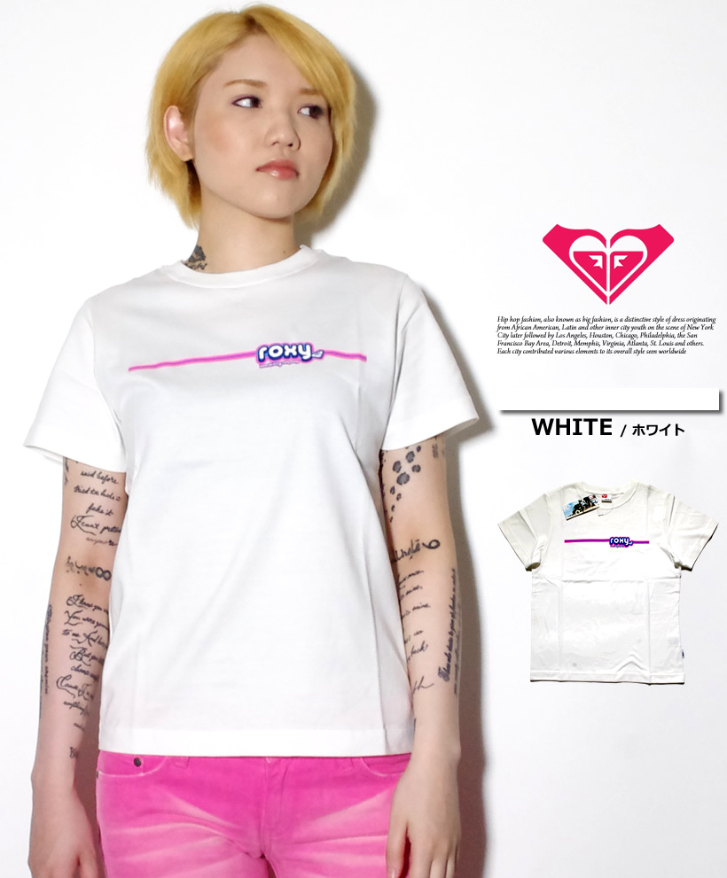 Bガール Roxy ロキシー Tシャツ 半袖 レディース セレブ Hiphop B Girl Wrxt001